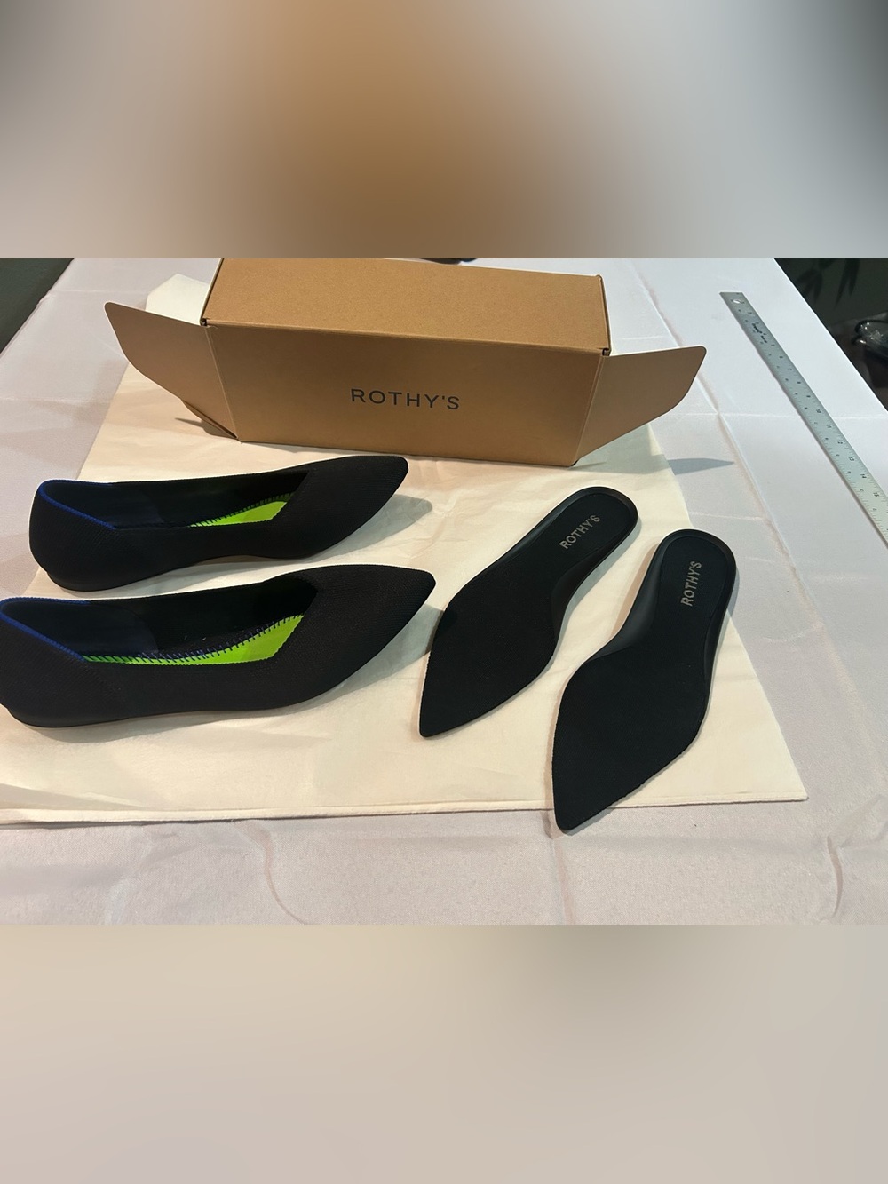ROTHY’S Point II Pointed Toe Flat